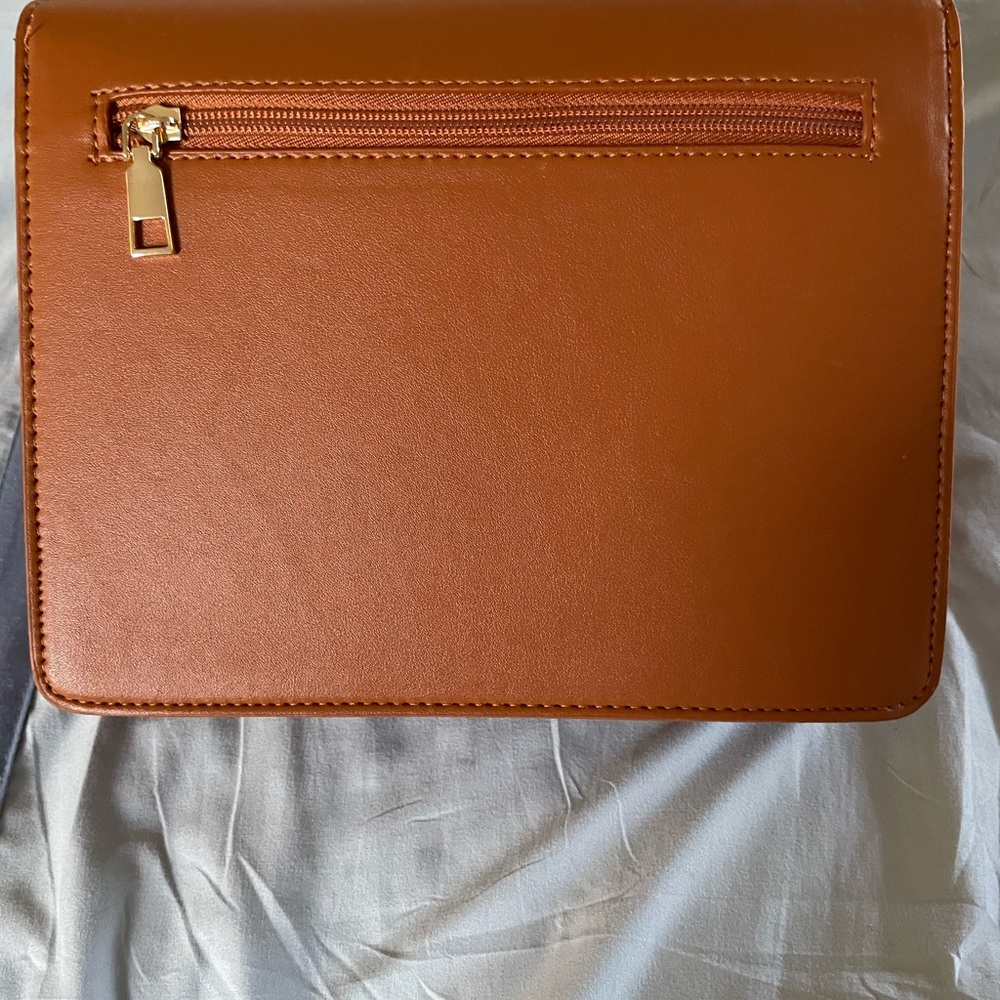 Elegant Tan and Plaid Women's Bag - Picture 2 of 7